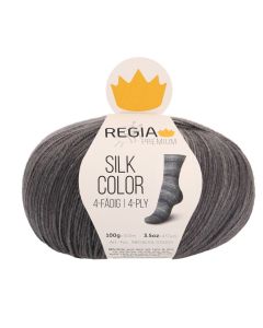 REGIA 4-Ply PREMIUM Silk Color 100g - Black