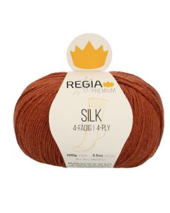 REGIA 4-Ply PREMIUM Silk100g - Rust Red