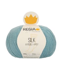 REGIA 4-Ply PREMIUM Silk 100g - Pastell Turquoise