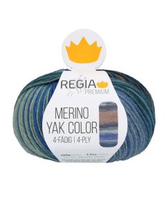 REGIA 4-Ply PREMIUM Merino Yak Color Gradients 100g - Meadow