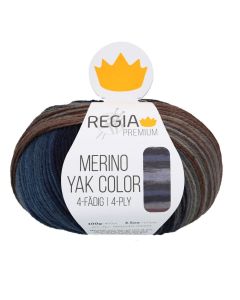 REGIA 4-Ply PREMIUM Merino Yak Color Gradients 100g - Ocean