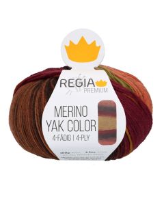 REGIA 4-Ply PREMIUM Merino Yak Color Gradients 100g - Sun