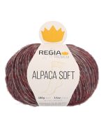 REGIA 4-Ply PREMIUM Alpaca Soft 100g - Berry Melange